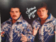 10x8" Jacques Rougeau WWE Print Signed by Jacques Rougeau
