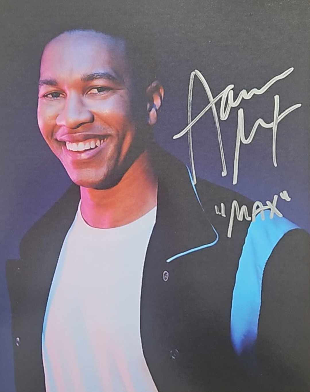 8x10" Close Up Headshot Print Signed by Aaron Moten