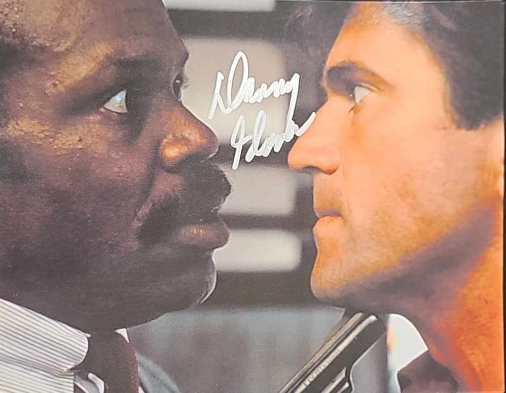 10x8" Lethal Weapon Print Signed in the Top Middle by Danny Glover