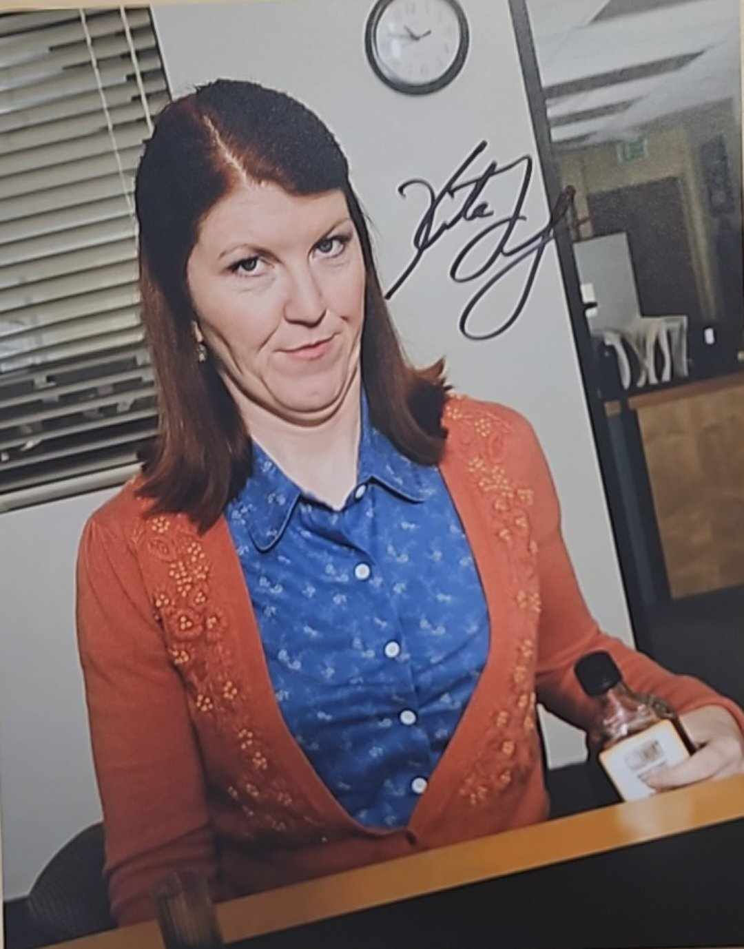 8x10" The Office Meredith Promo2 Fuji Print Signed by Kate Flannery