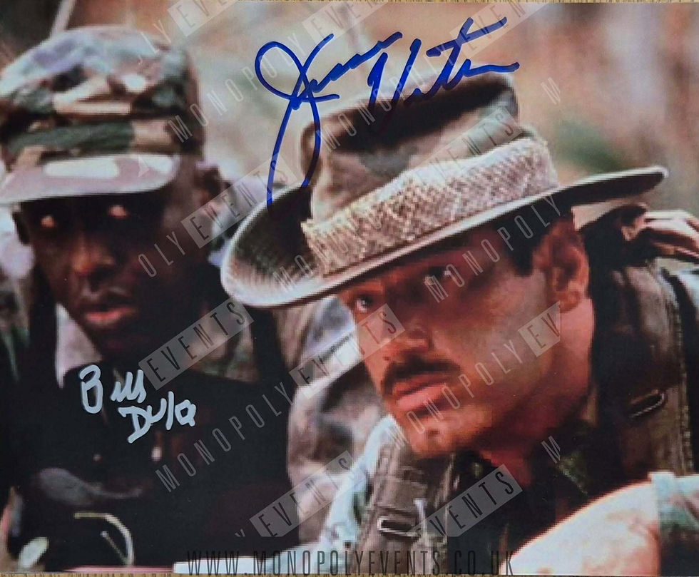 Thumbnail: Bill Duke & Jesse Ventura Signed Predator 10x8" Print