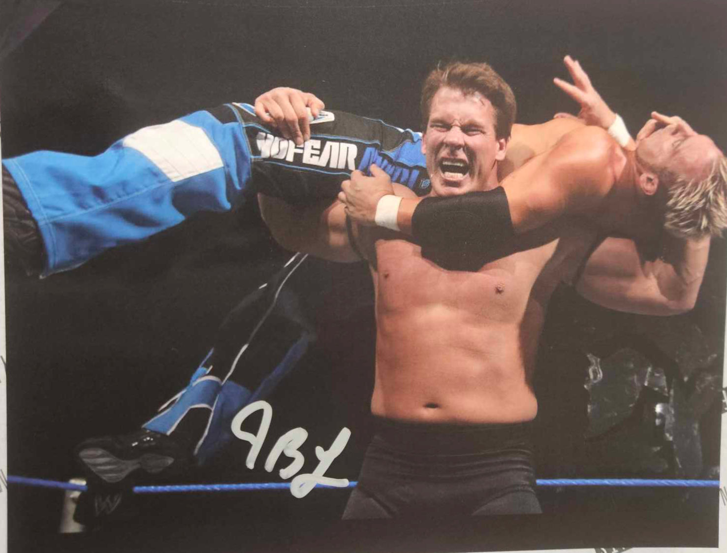 10x8" JBL Wrestling WWE Print Signed by JBL
