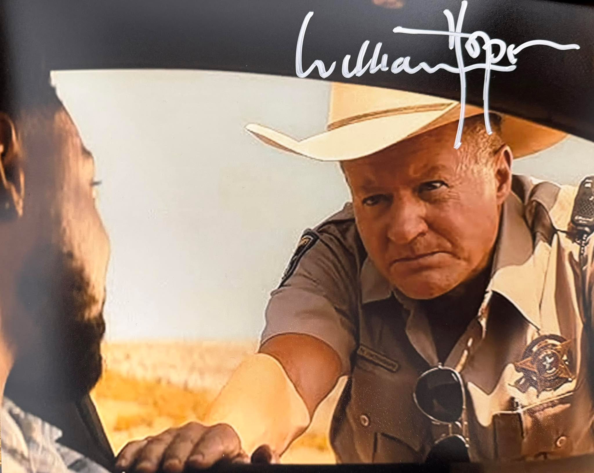 William Hope Signed The Texas Chainsaw Massacre 10x8" Print