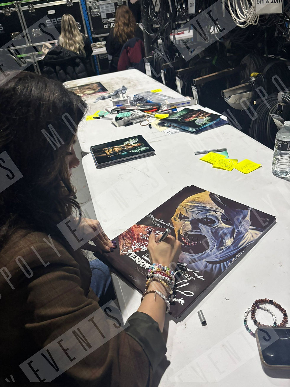 Thumbnail: 12x16" Terrifier 3 Poster Signed by 5 Cast