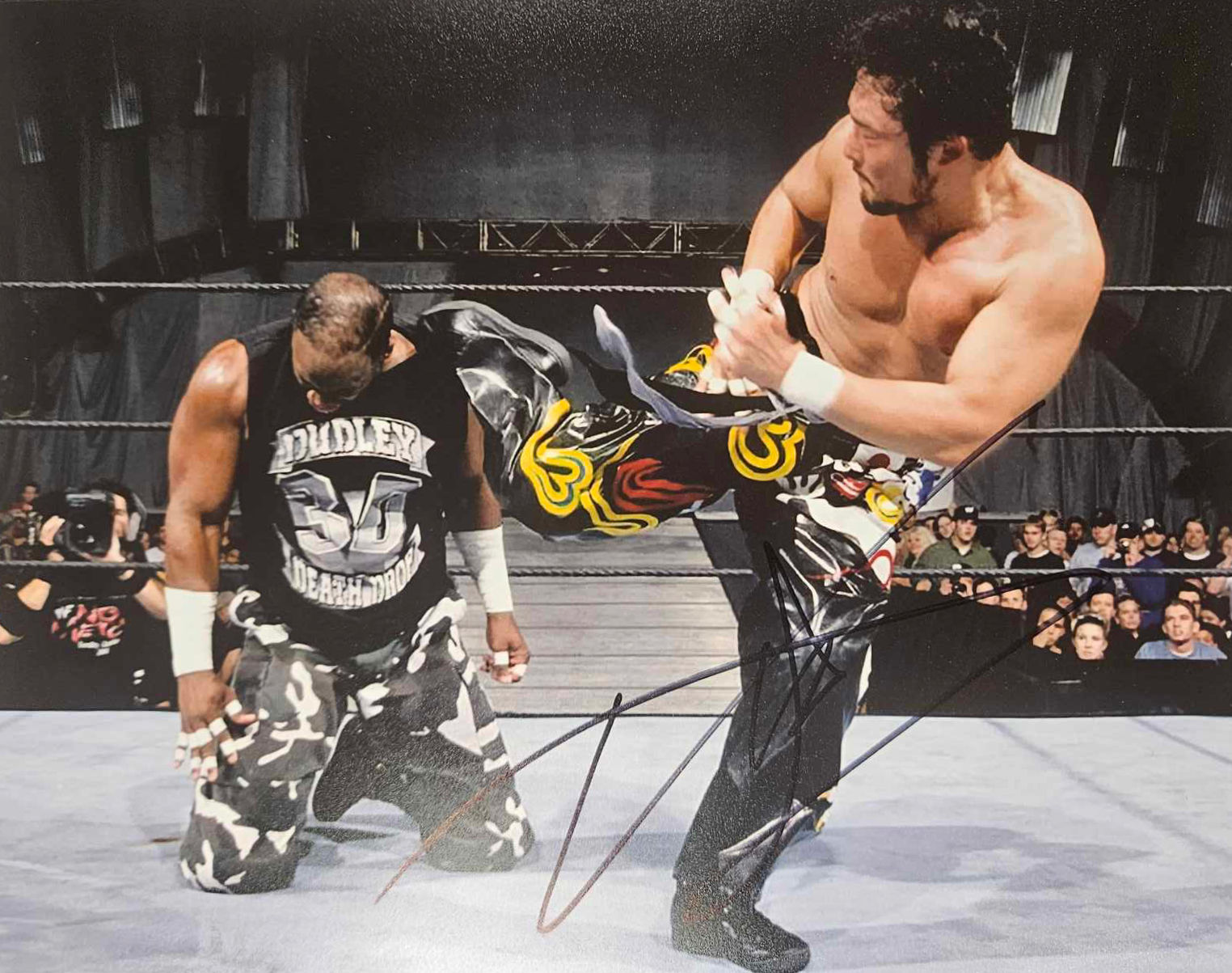 10x8" Tajiri Wrestling Print Signed by Tajiri