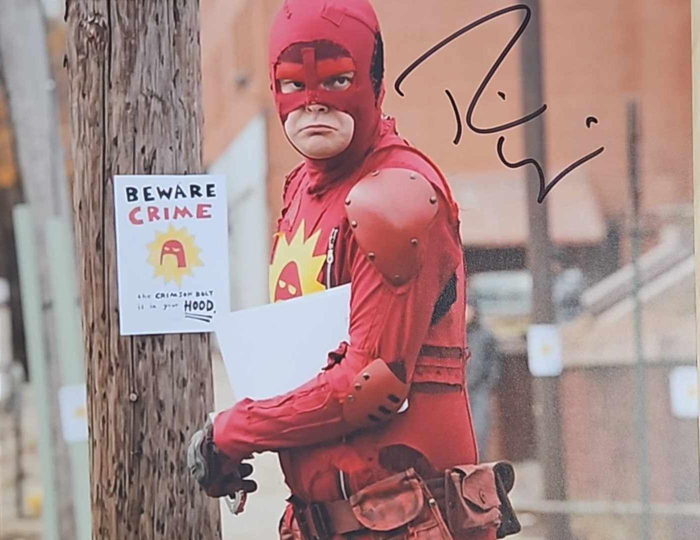 10x8" Super Frank Darbo Fuji Print Signed by Rainn Wilson