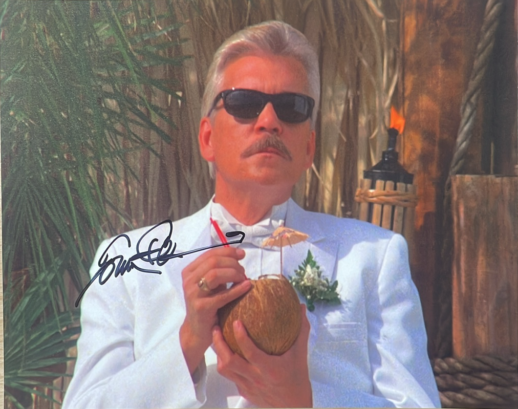 8x10" Night of Creeps Print signed by Tom Atkins
