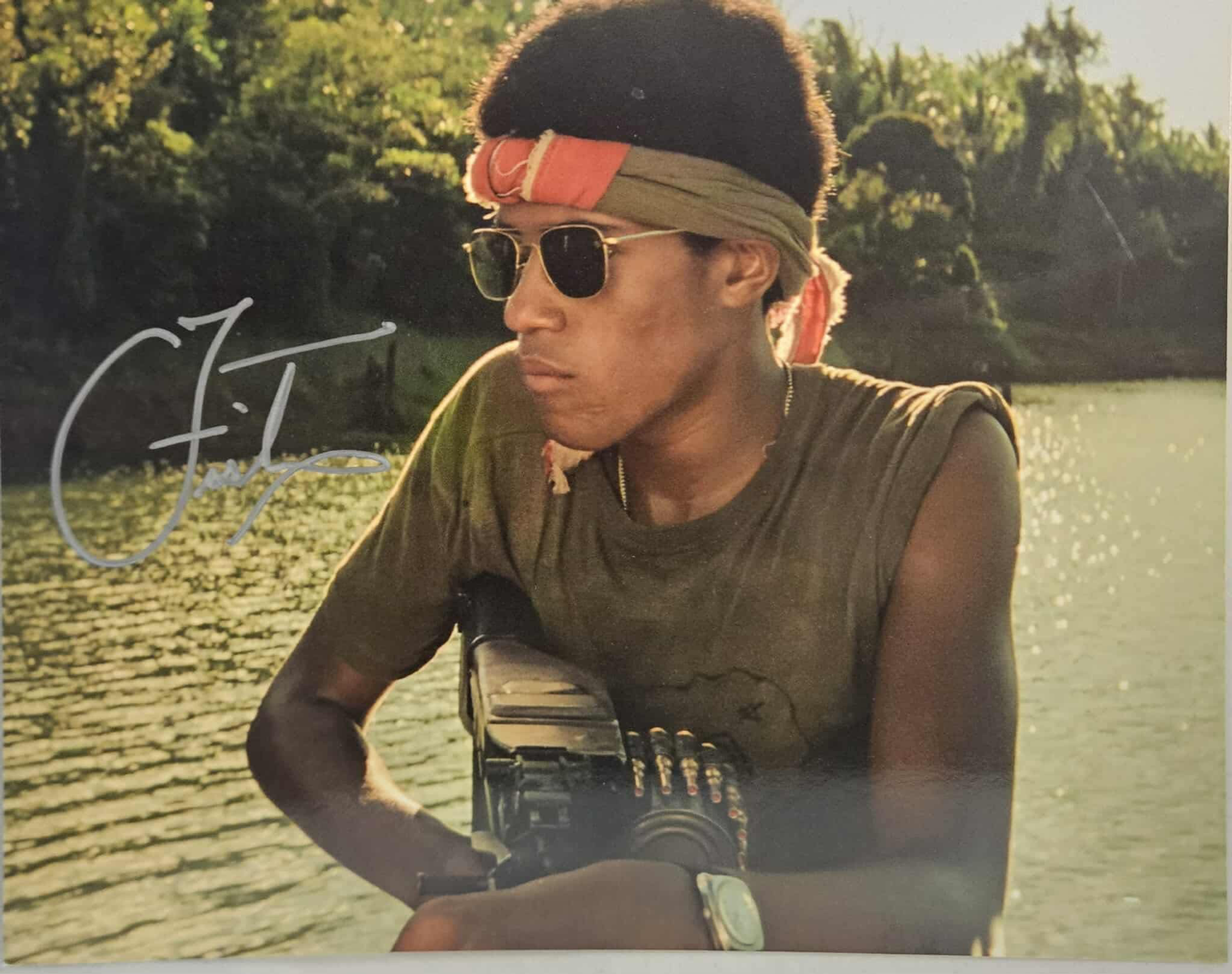 10x8" Clean Apocalypse Now Signed by Laurence Fishbur