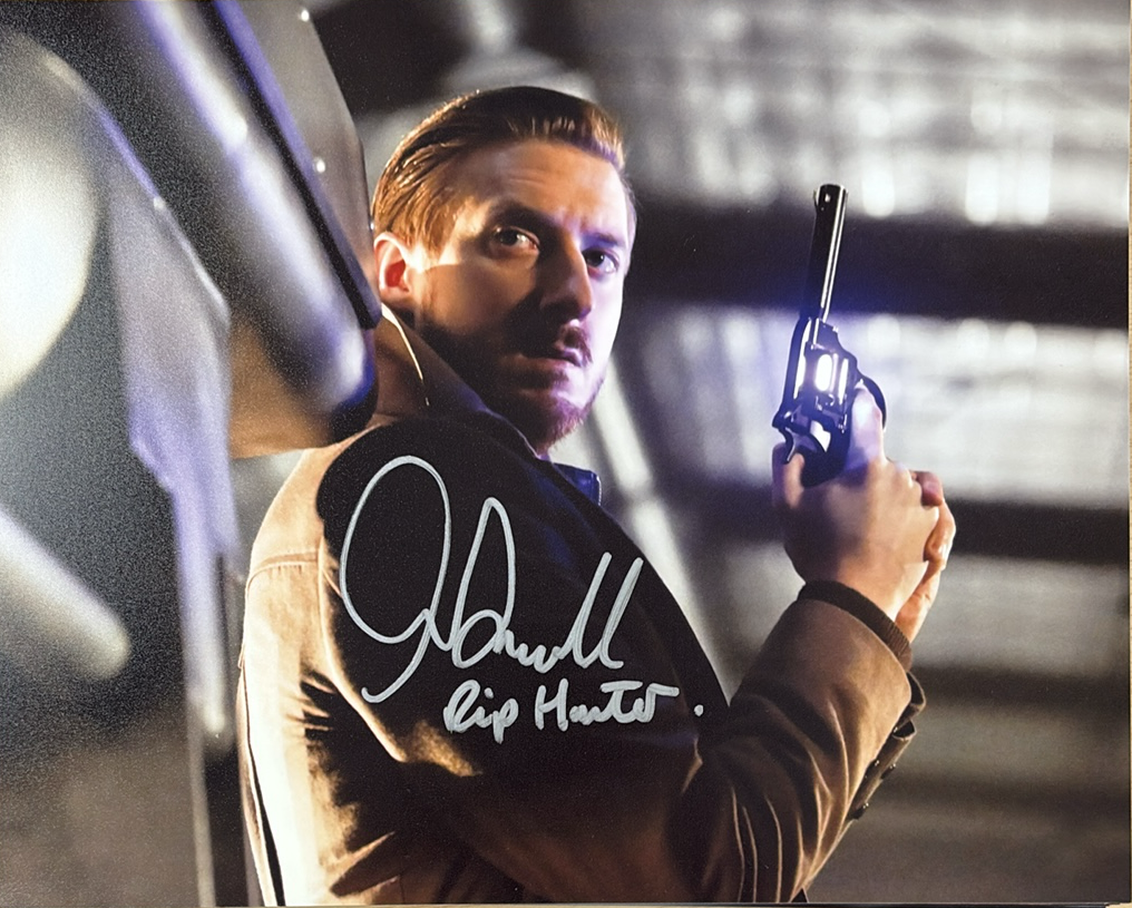 10x8" Fuji Print -Rip Hunter Posing Legends of Tomorrow Signed by Arthur Darvill