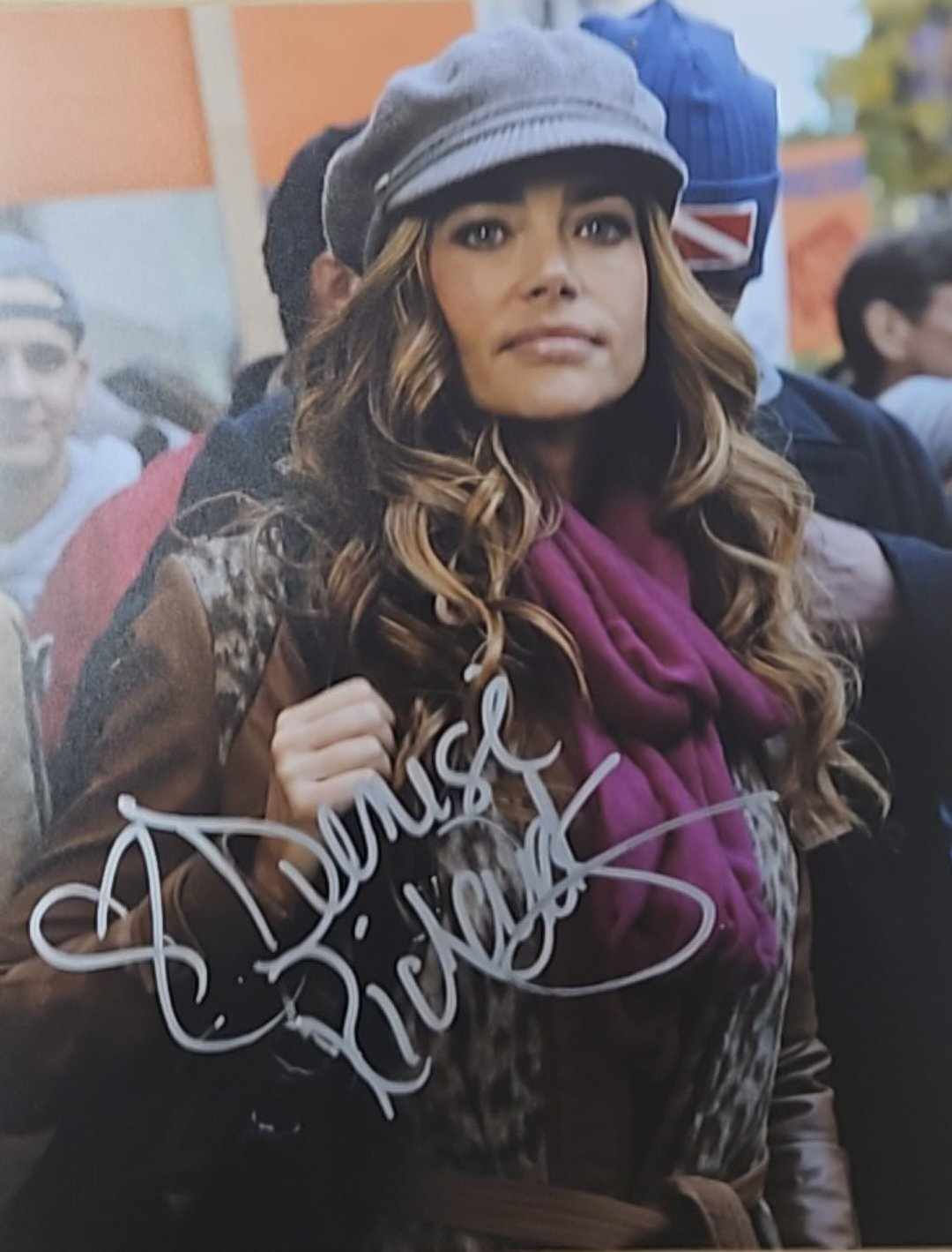 8x10" In the Crowd 30 Rock Fuji Print Signed by Denise Richards