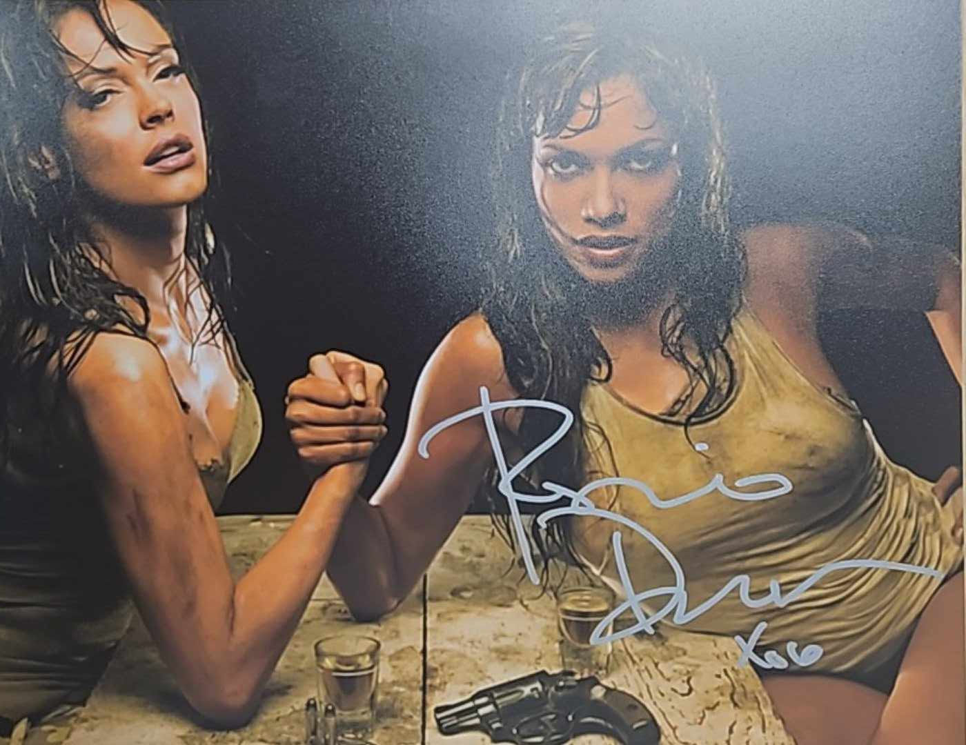 10x8" Deathproof Abernathy Fuji Print Signed by Rosario Dawson