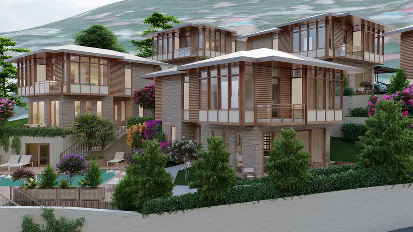 ayazma bahçe konakları, villa, modern türk evi, modern mimari, mimar can arat, başka yapı, mimar can s. arat