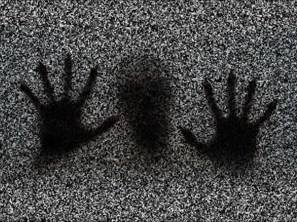 Thumbnail: Retro TV static Halloween effect