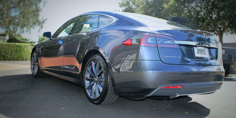 Tesla Model S with 7 Year Coating in Petaluma California by Robust Auto Detailing