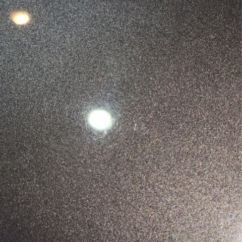 Before Two-Step Paint Correction on Range Rover in St. Helena