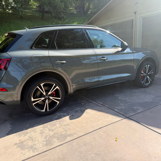 Side view of coated SQ5 in Briones, California