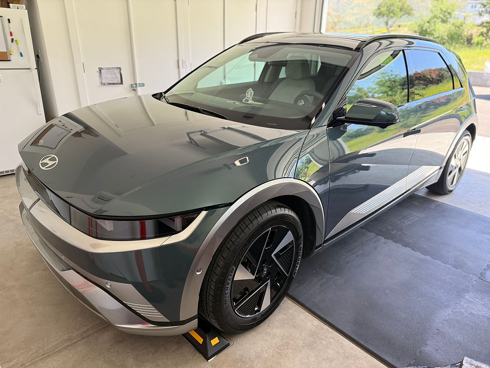 We Gave Ultimate Protection to a New Hyundai Ioniq 5 with Full Front Paint Protection Film (PPF) And 10-Year Graphene Coating in Napa, California