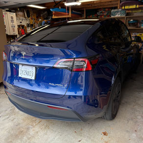 We did Custom Cut Full Front Paint Protection Film, Graphene Coating, and Rocker Panel PPF installation on a new Tesla Model Y in Napa, California