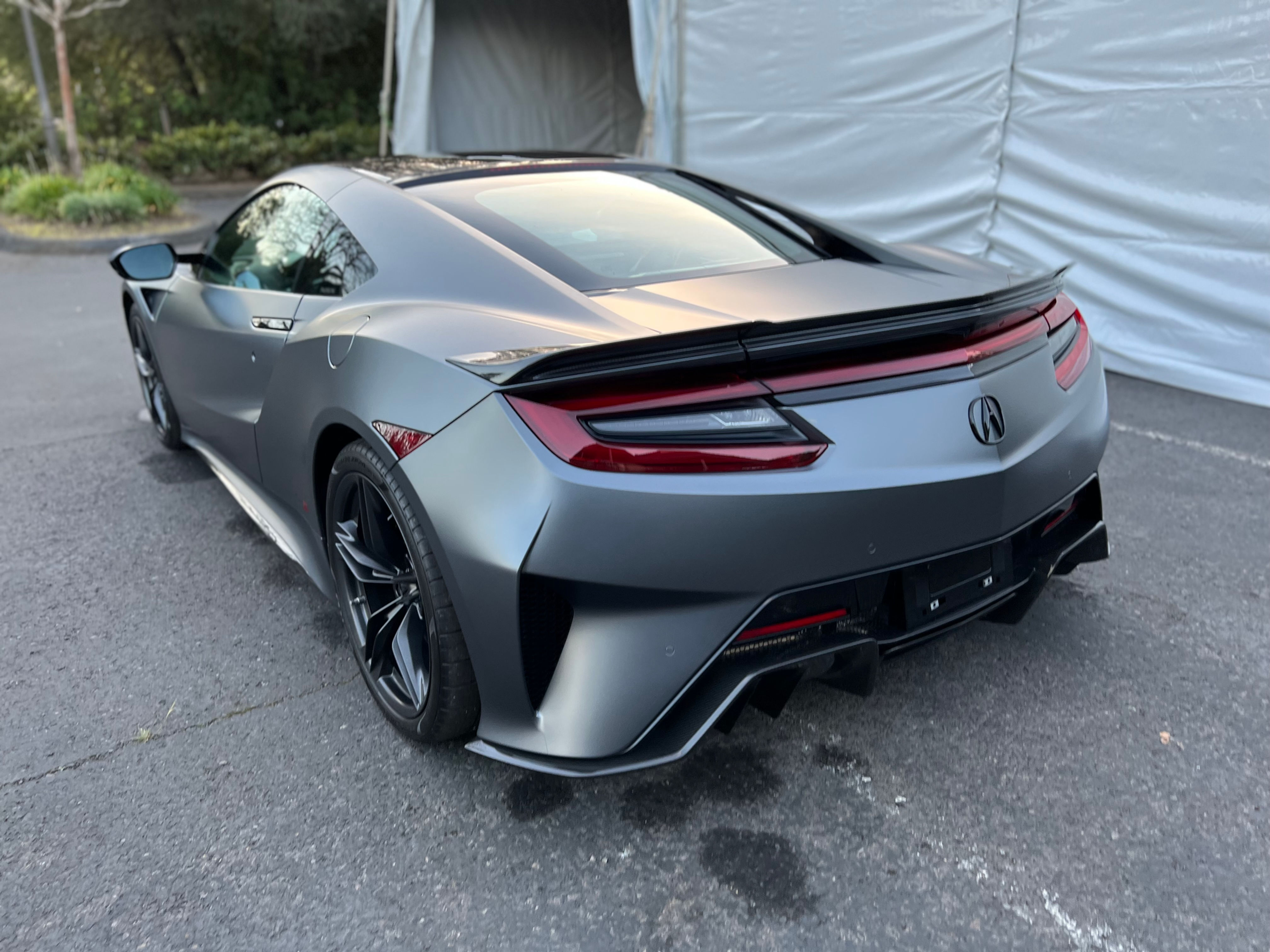 Acura NSX Vinyl Wrapped by Robust Paint Protection & Detailing