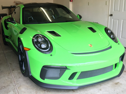 Porsche 911 Turbo Limited Green with Clear Paint Protection Film (PPF) and Ceramic Coating in Napa California