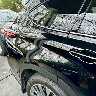 Back Panel Toyota Highlander Graphene Coated in Sonoma