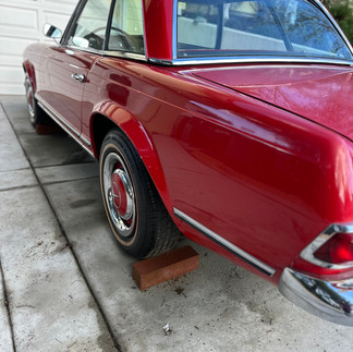 Full Detail on Mercedes Benz 1966 Classic Car Detailed