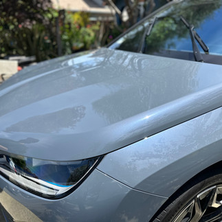 Shiny BMW IX M60 New  Paint Correction and coating Napa Califorinia