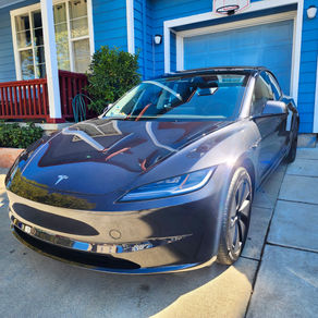 We Installed a Full Front Paint Protection Film and 10 Year Graphene Coating on a New Tesla Model 3 in Santa Rosa, California