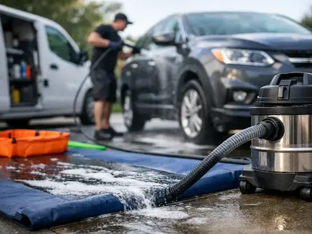 Vehicle Runoff Compliance for Mobile Detailing