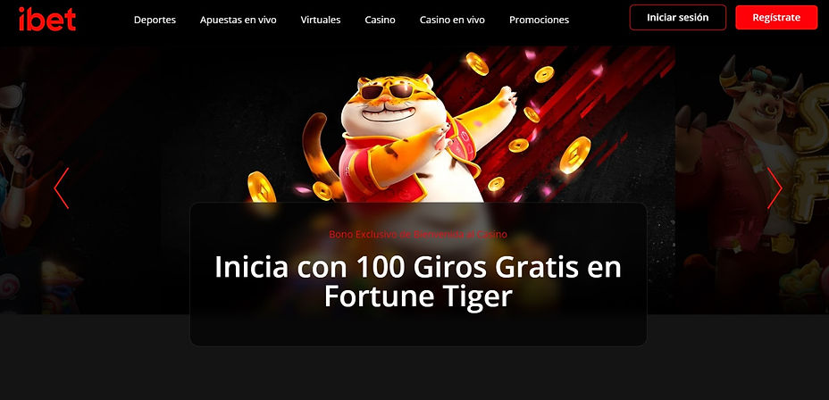 Página principal de ibet Perú