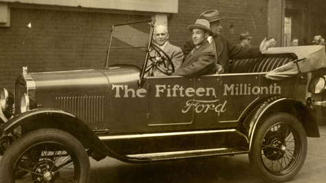 The Mapping of the 1900's automotive ecosystem in Detroit