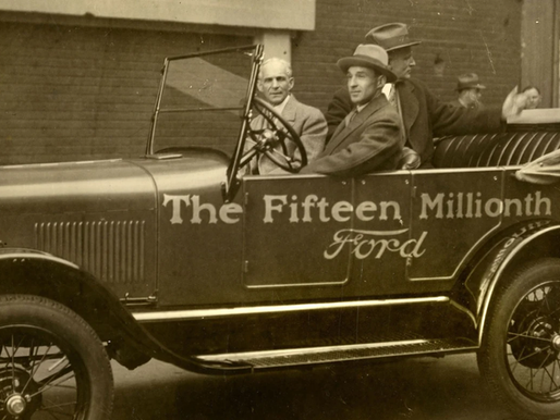 The Mapping of the 1900's automotive ecosystem in Detroit