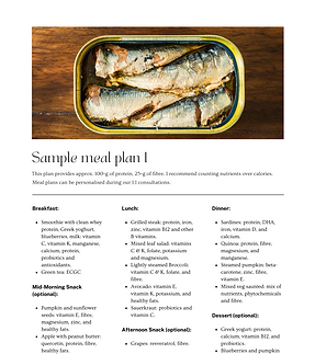 Naturopathic Meal Plans