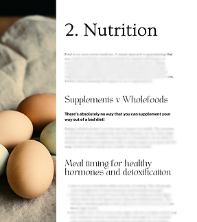 Balanced Nutrition for Optimal Health