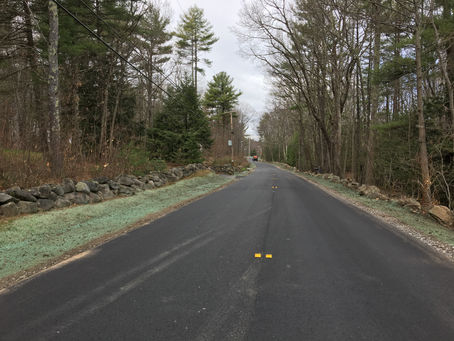 Campbell Road Finish Paving