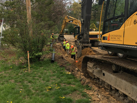 North Amherst and Campbell Road Work Resumes