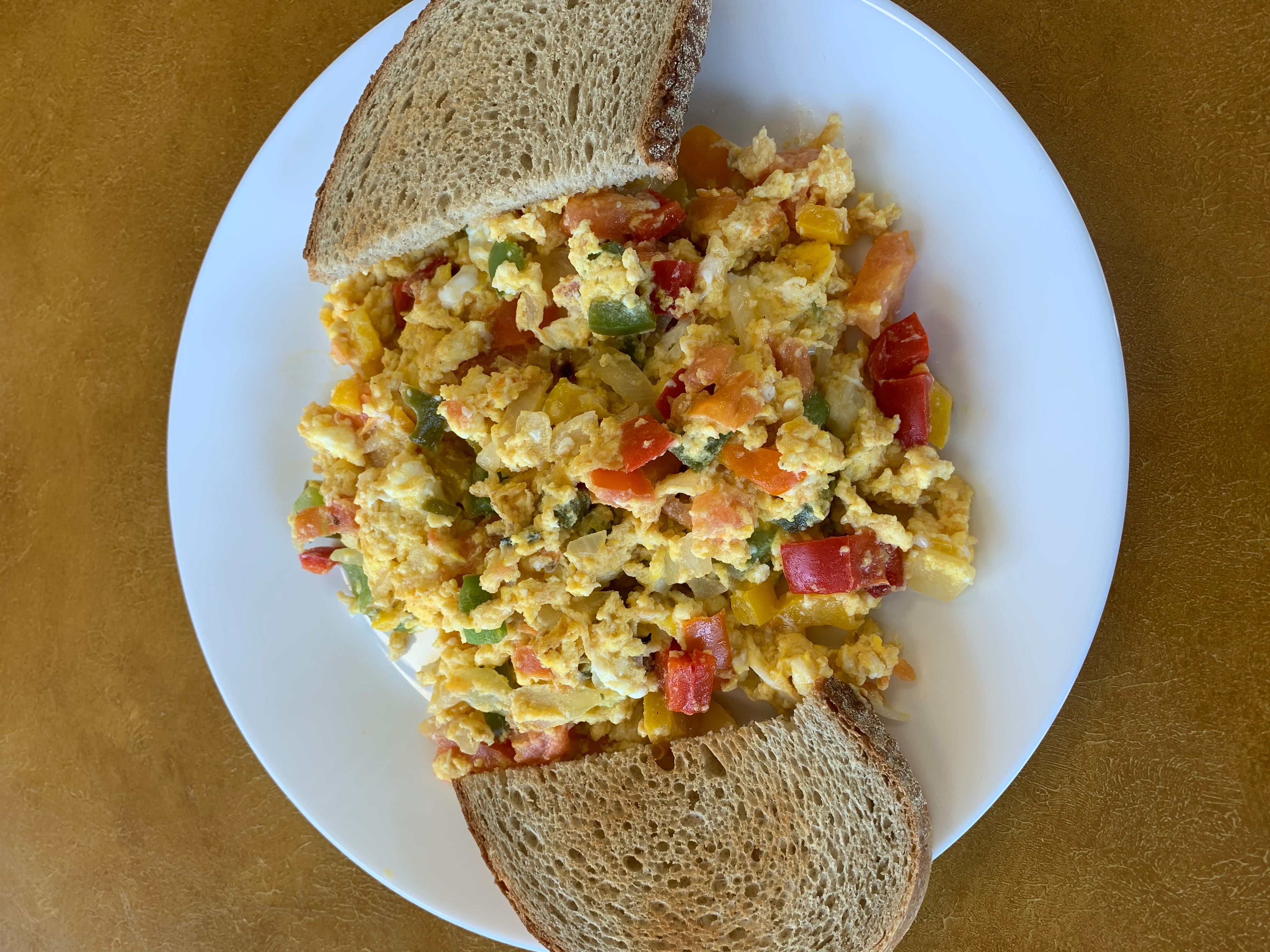 Arranged Food and Objects