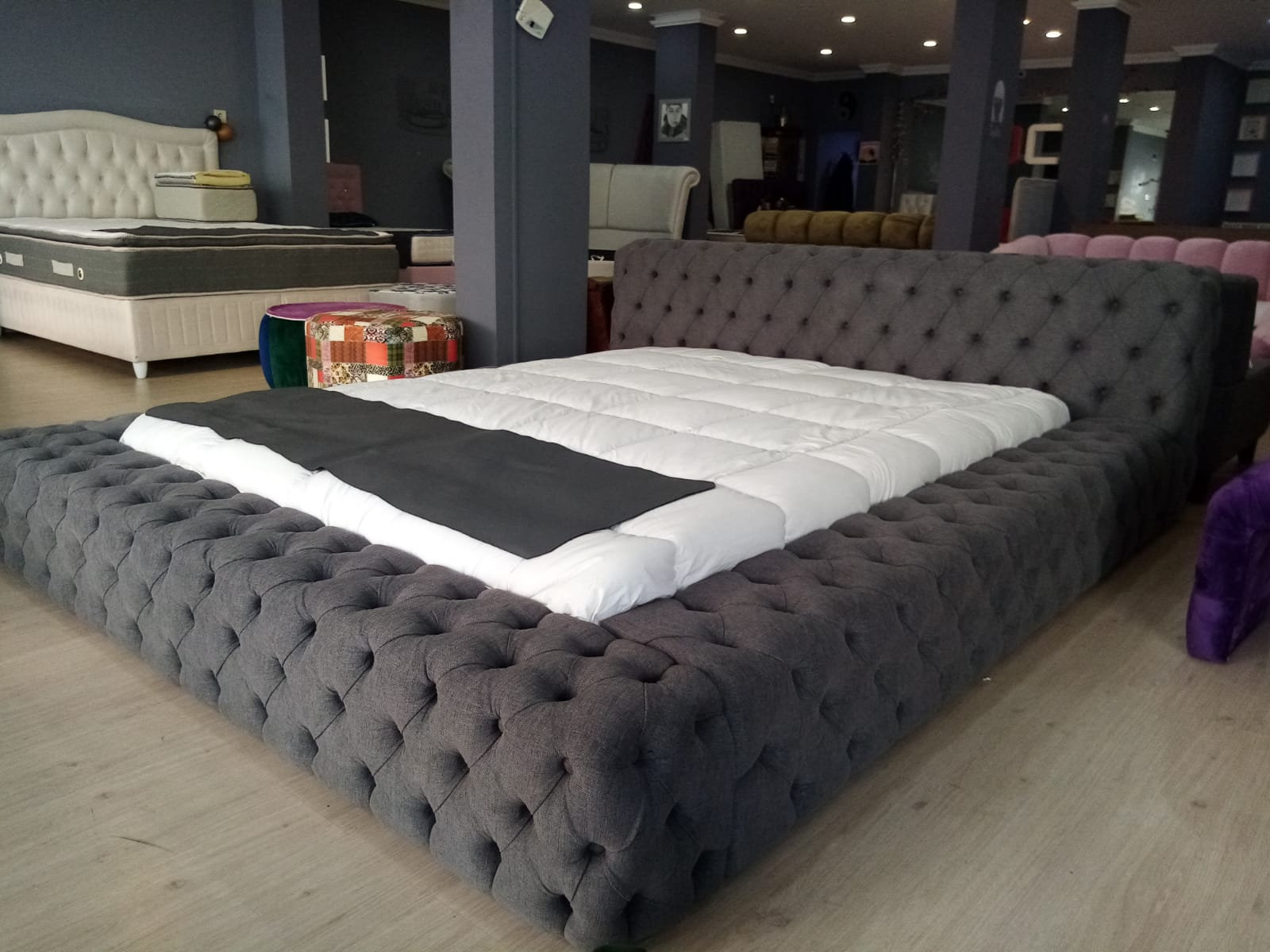 Kc 246 Elf Japon Stil Kapitoneli Yatak Seti Japon Stil Yatak