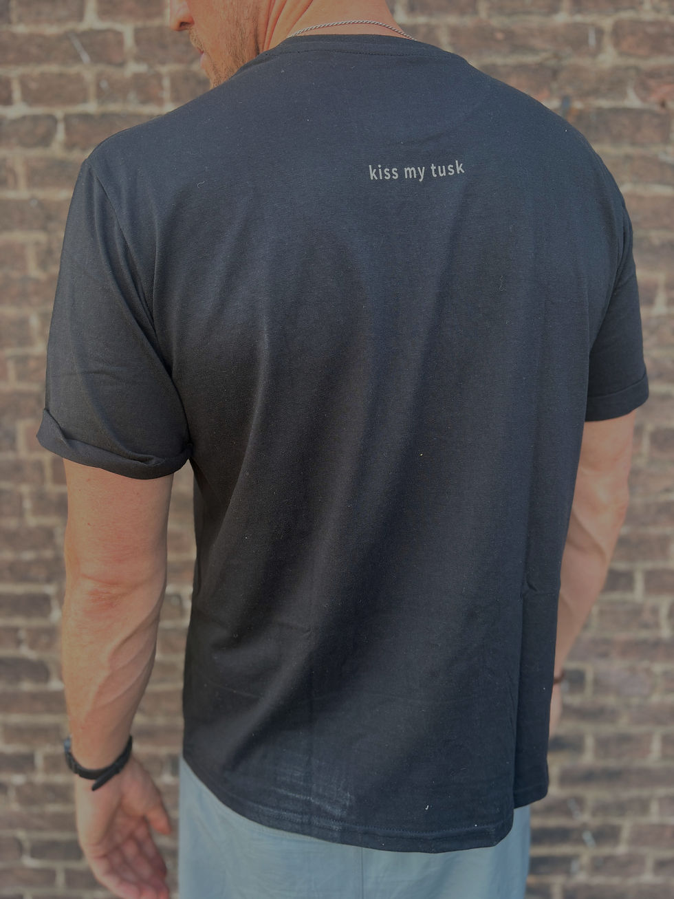 Thumbnail: Origineel T-shirt | Kus mijn slagtand