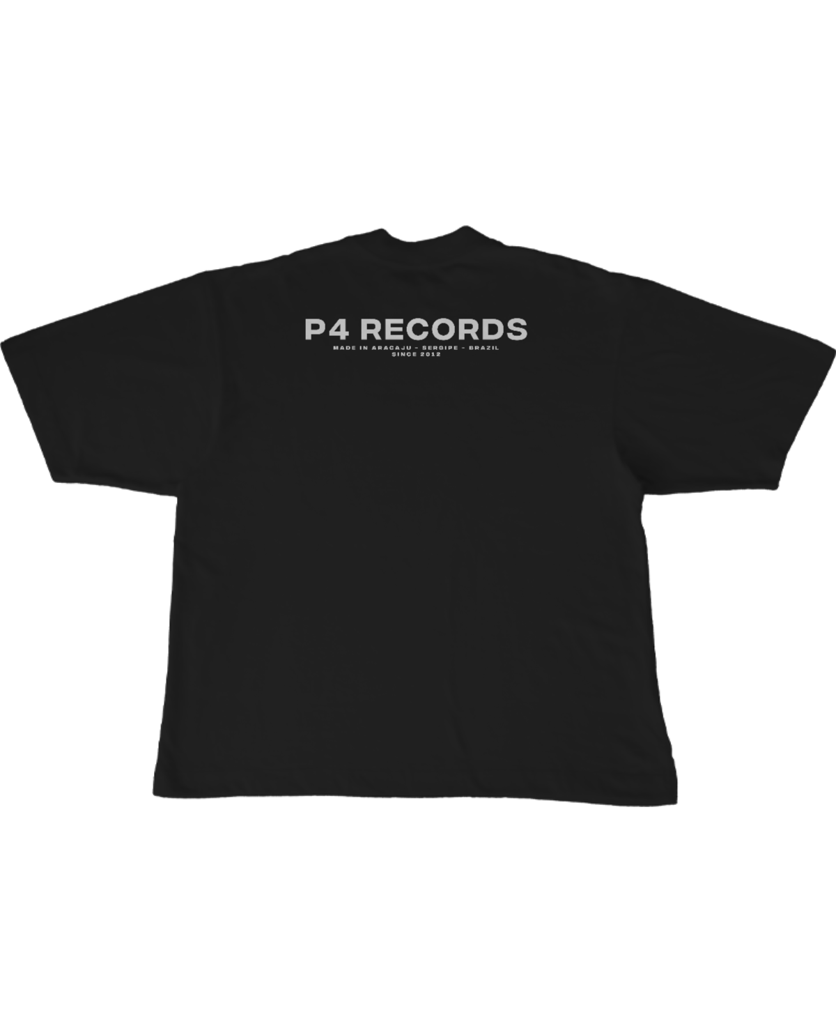 P4 Records Oversized Black
