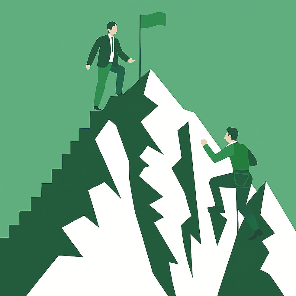 Mit kleinen Schritten schnell ans Ziel