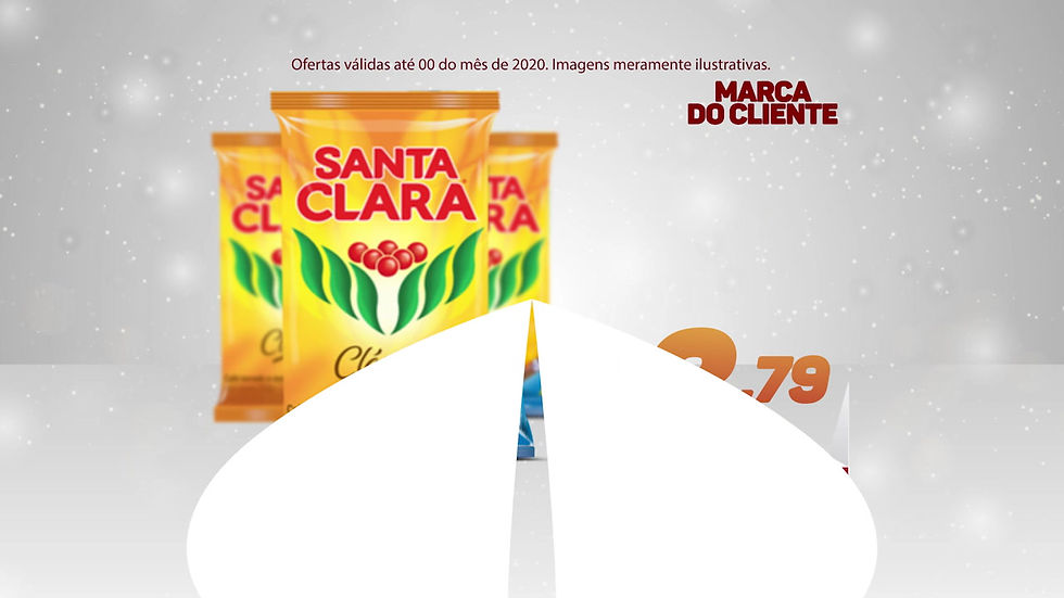Miniatura: Template vídeo Natal de ofertas supermercado