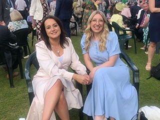 Together for Change’s Jet Jones and Katie Brazier Attend Royal Garden Party at Buckingham Palace