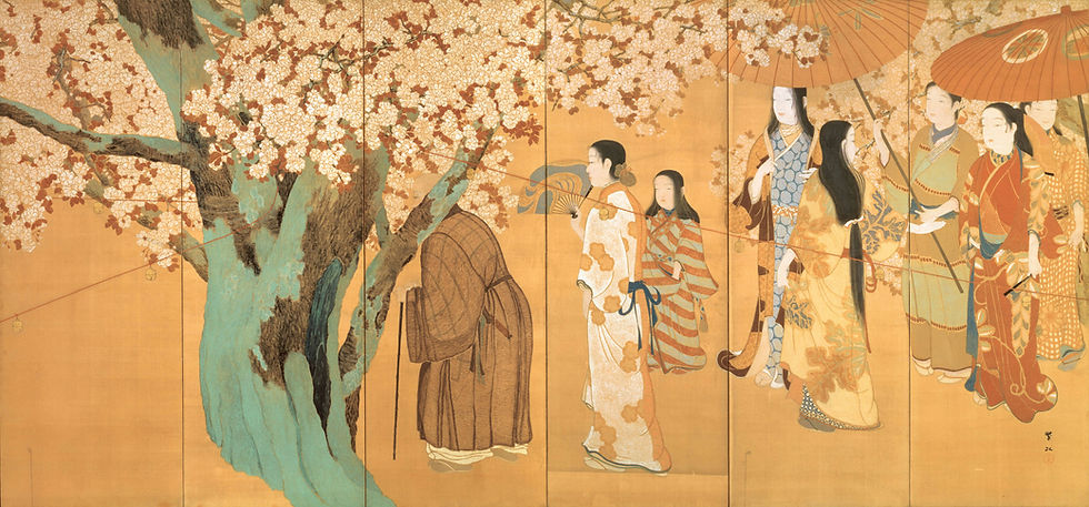 尾竹国一(越堂)《役者見立壇浦兜軍記・阿古屋琴セメの段》 1891(明治24)年 富山市売薬資料館【後期展示】