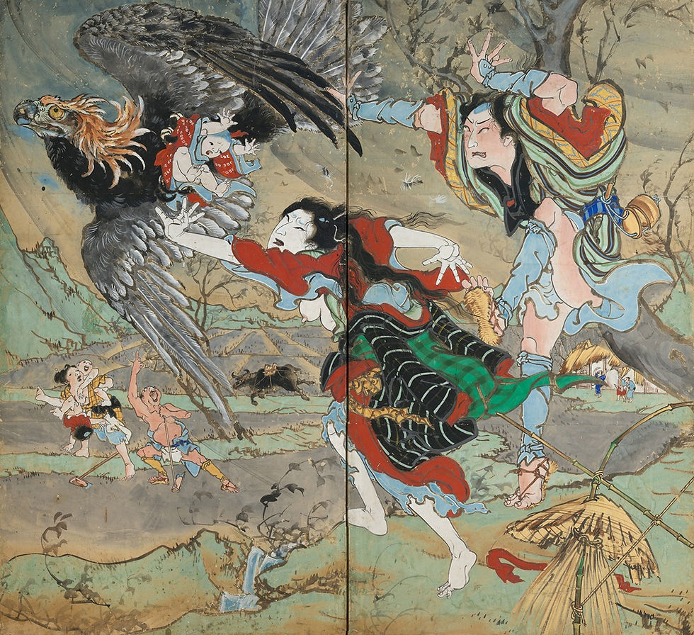 原在中・在明《春花図》 江戸時代・19世紀 泉屋博古館