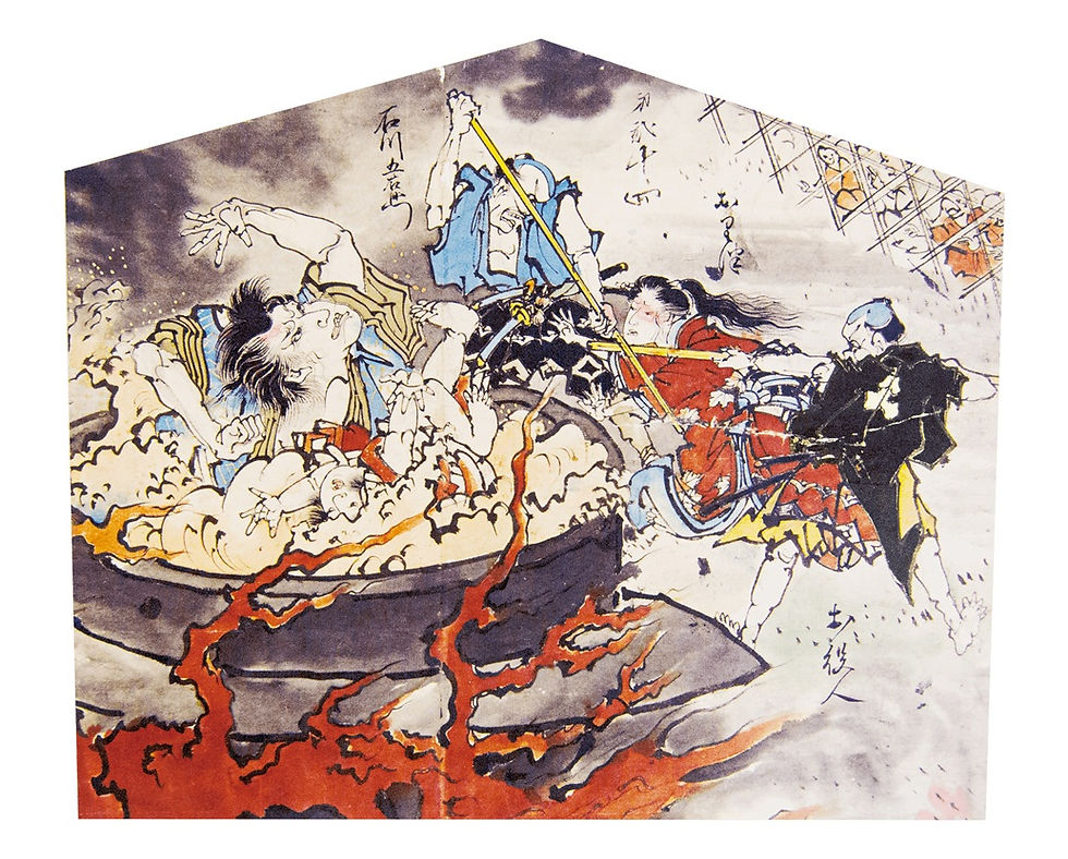 原在中・在明《春花図》 江戸時代・19世紀 泉屋博古館