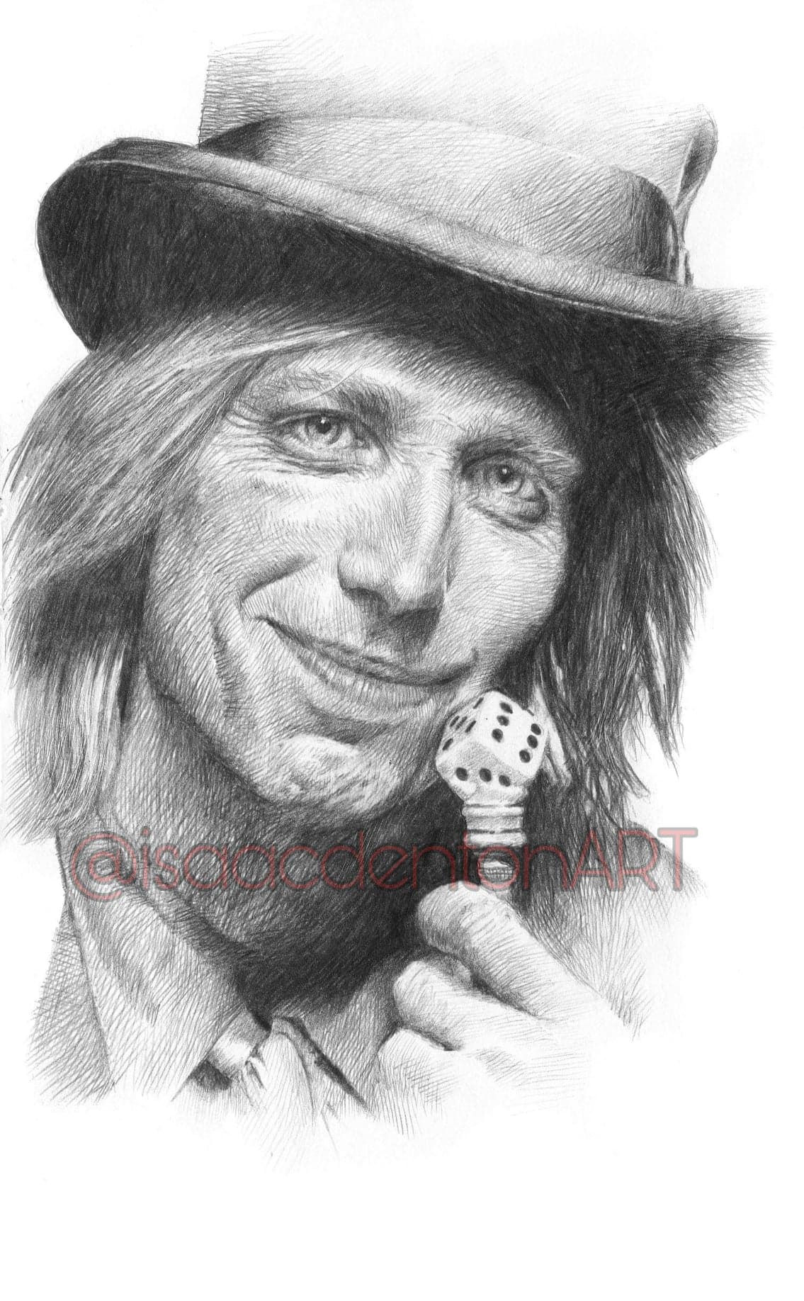 Tom Petty 6" x 9"