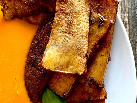 Veganer Bacon