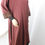Thumbnail: Red Brown Silk Noil  Asymmetrical Dress