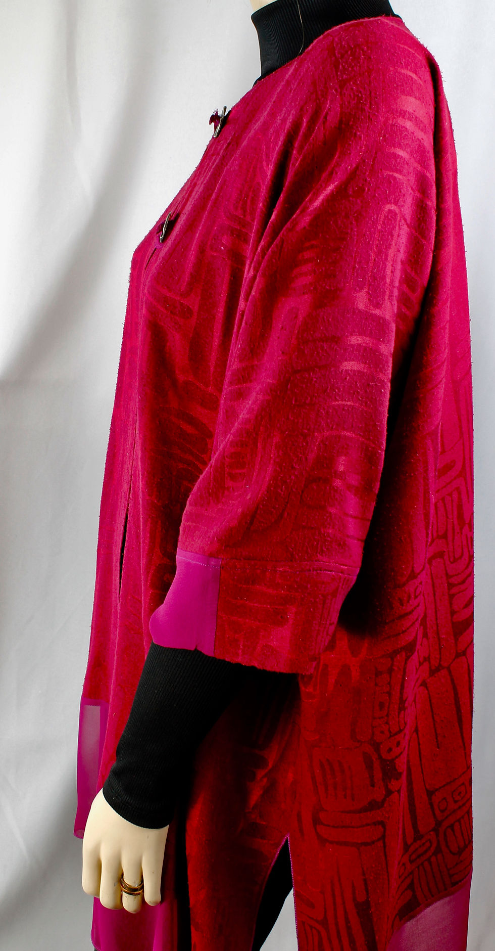 Thumbnail: Brilliant Brocade silk & Chiffon
